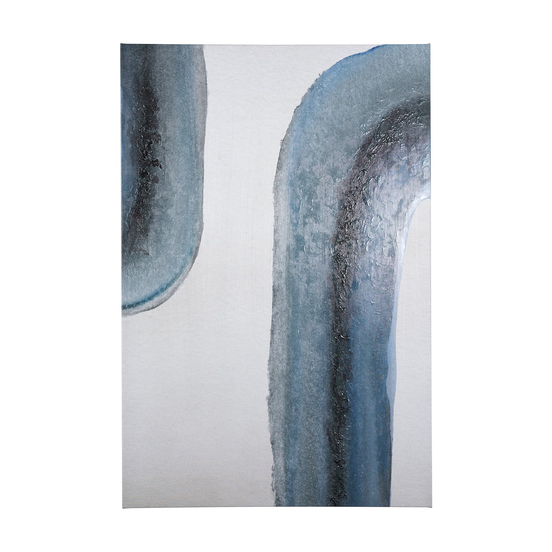 Water Arch Brown II by Mercana Studio a Hand Embellished Textured Canvas — product photograph