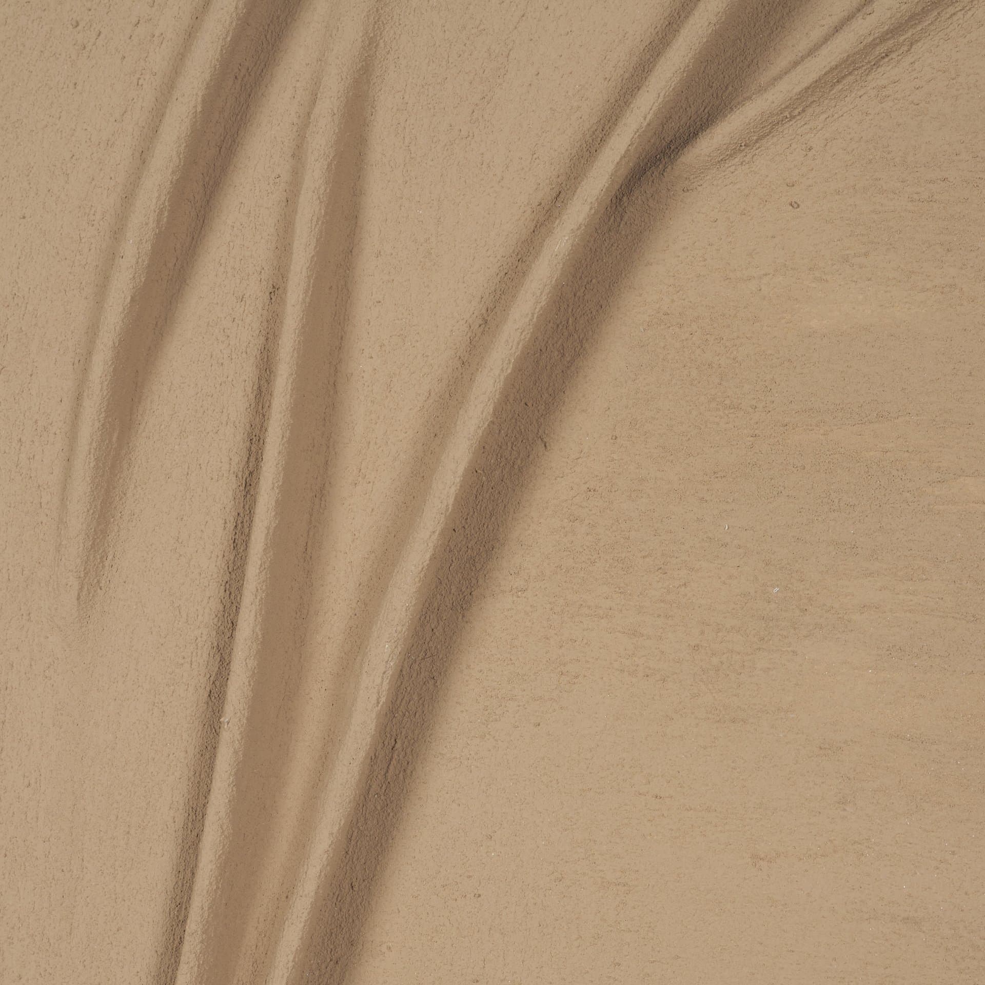 Drape III Camel Fabric Dimensional Framed Art — product photograph
