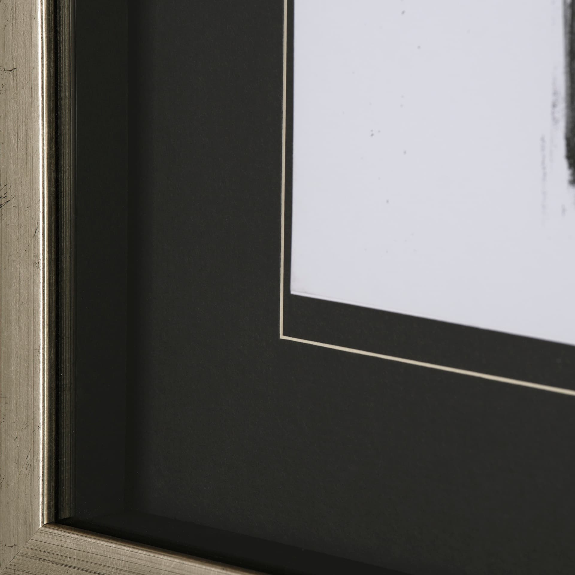 Wine Celler Crop v2 by Avery Tillmon a Hand Embellished Textured Framed Art Print Matted under Glass — product photograph