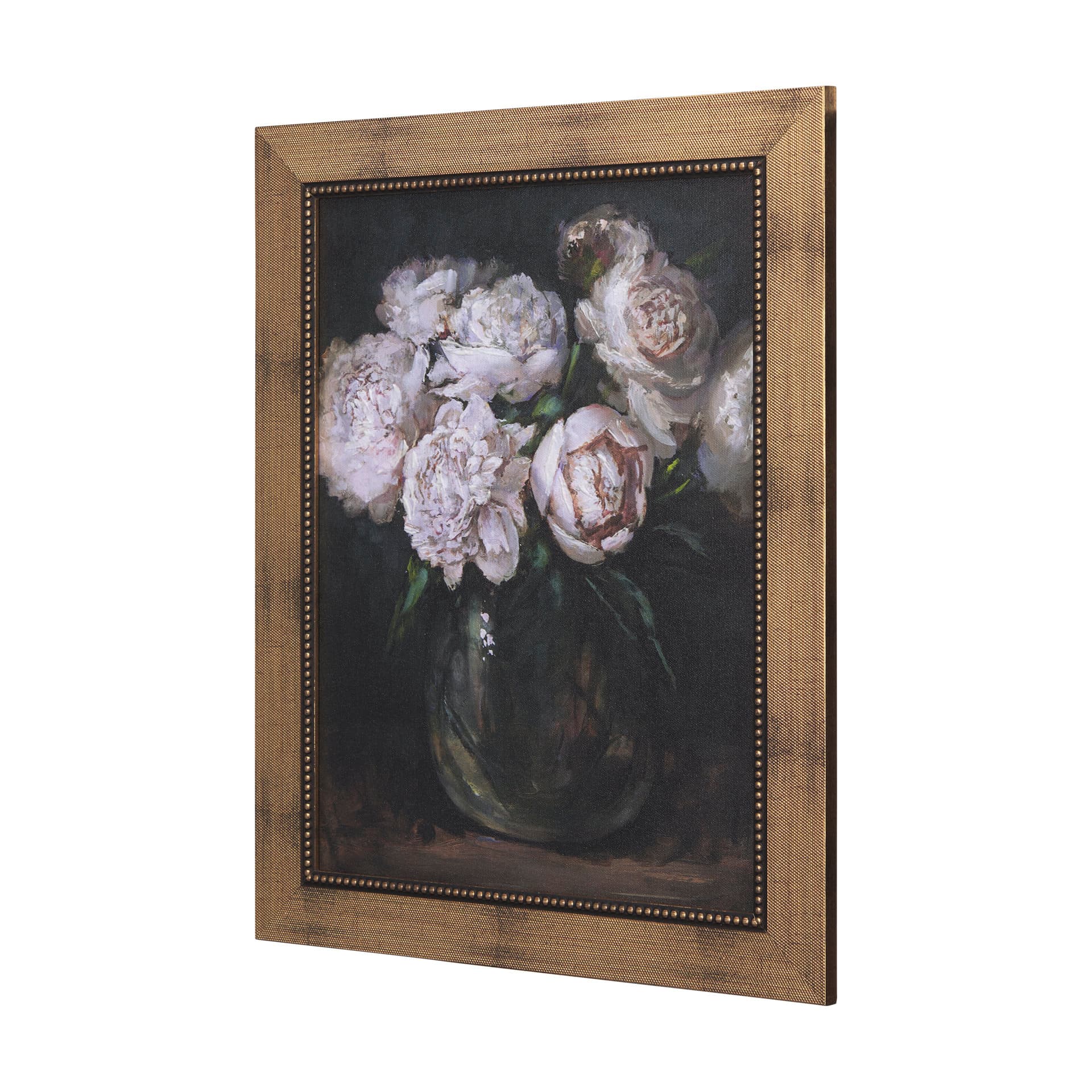 Still Life Flowers I by Mercana Studio a Hand Embellished Textured Framed Art Print — product photograph